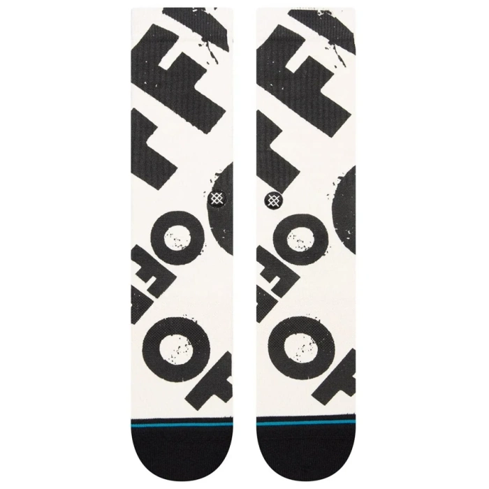OFF x Stance skarpety unisex Infiknit™ Crew vintage white / black