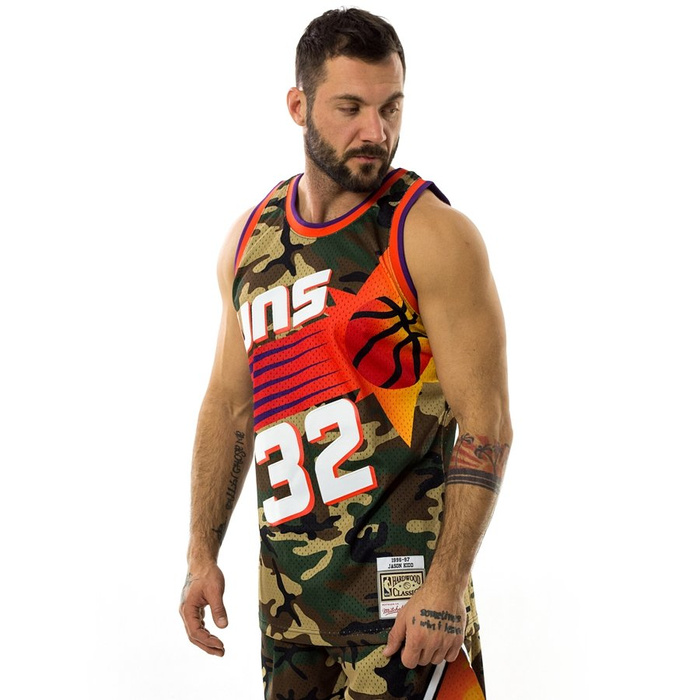 Mitchell and Ness swingman jersey Camo QS Phoenix Suns - Jason Kidd woodland camo