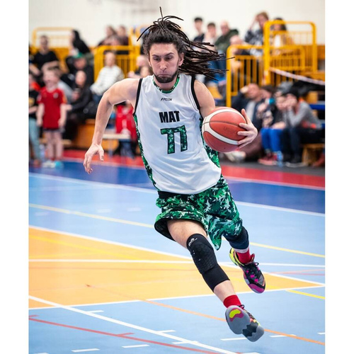 Proton x Melanżowe Akcesoria Tekstylne x MAT Wear Reversible Jersey & Shorts Bottle Camo white / black / camo