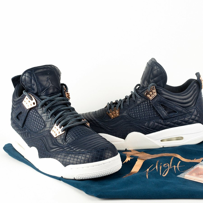 Buty męskie Air Jordan 4 Premium "Pinnacle" Obsidian (819139-402) TM
