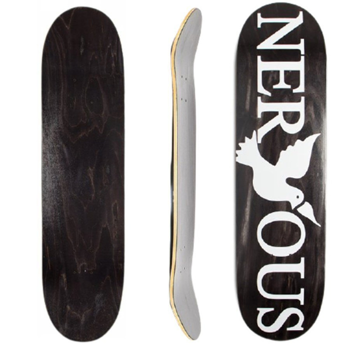 Nervous deck Classic FW21 black 8.125" x 31.875"