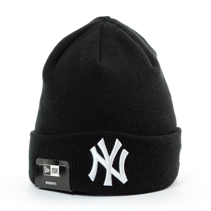 Czapka zimowa New Era Essential Cuff NFL New York Yankees black