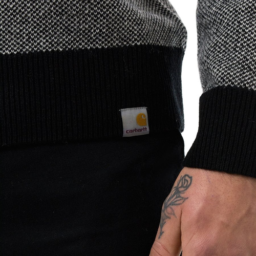 Sweter męski Carhartt WIP Spooner Sweater black / wax