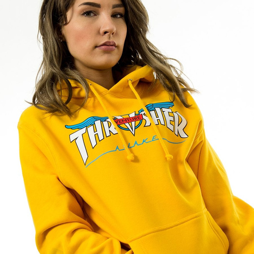 Thrasher sweatshirt WMNS hoody Collab Gold