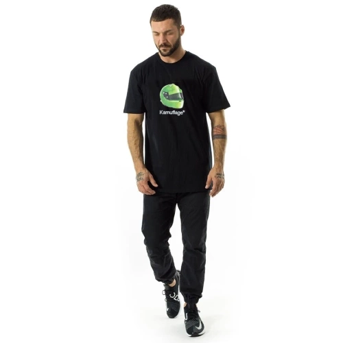 Kamuflage* koszulka męska Formula black