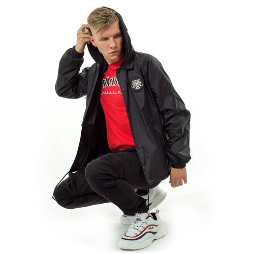 Kurtka męska Thrasher x Independent jacket Pentagram black N
