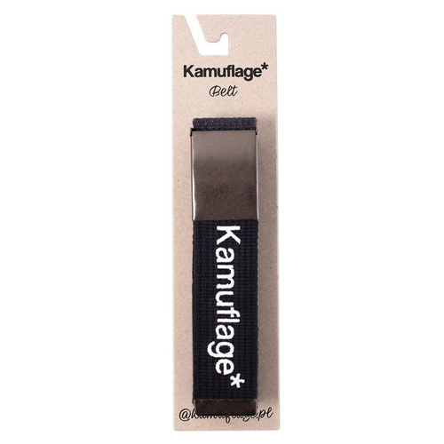 Kamuflage* belt Classic black / silver
