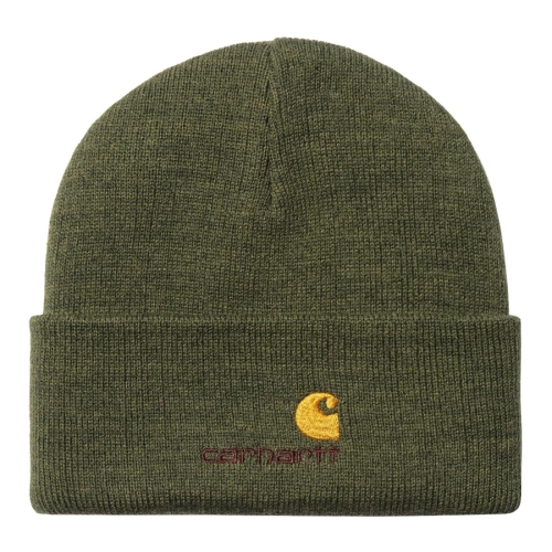 Carhartt WIP czapka zimowa American Script Beanie plant