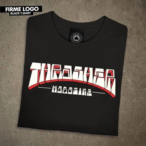 Thrasher Magazine sweatshirt crewneck Firme black