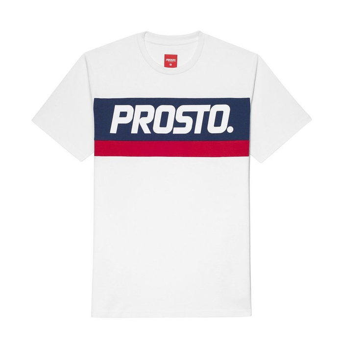 Koszulka męska Prosto Klasyk t-shirt Zone white