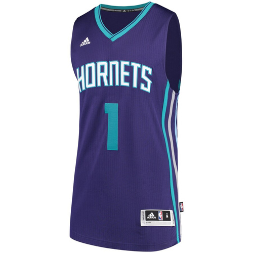 Adidas Swingman Jersey NBA Charlotte Hornets Malik Monk purple