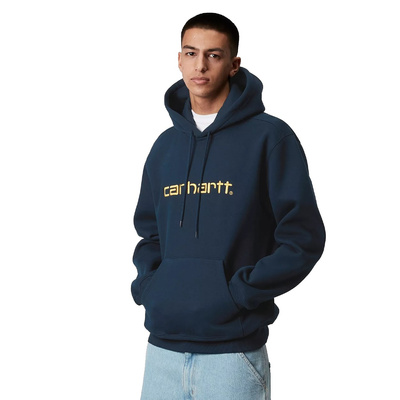 Carhartt WIP sweatshirt Hooded Carhartt Sweat ink - air yellow
