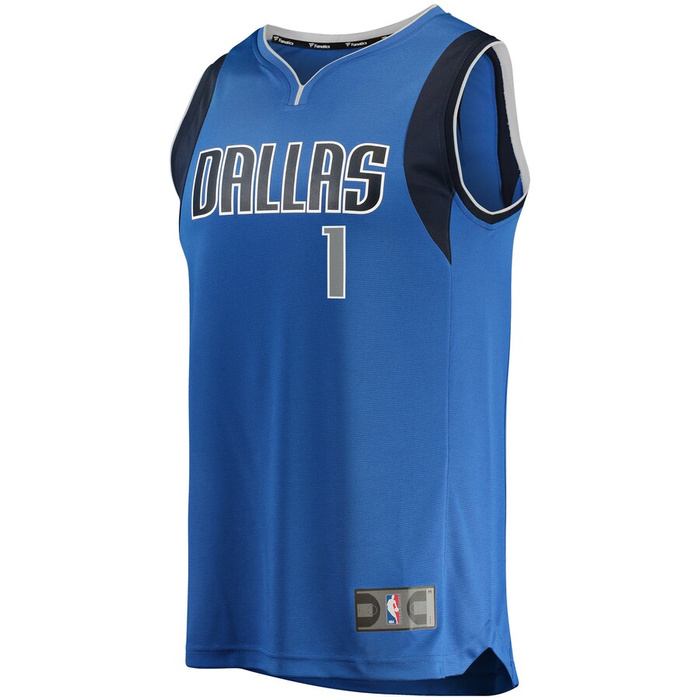 Fanatics Replica Jersey NBA Icon Edition Dallas Mavericks Dennis Smith Jr. blue