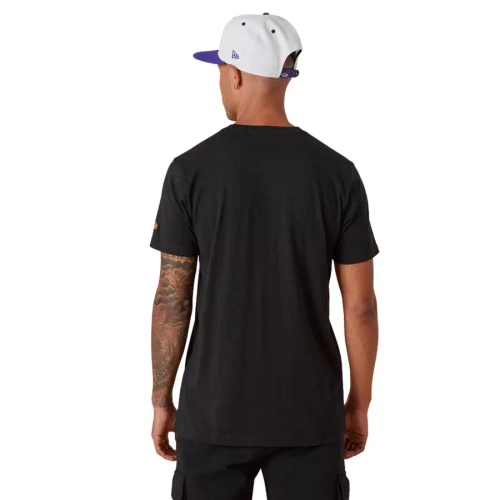 New Era  t-shirt Global Graphic Logo NBA Los Angeles Lakers black