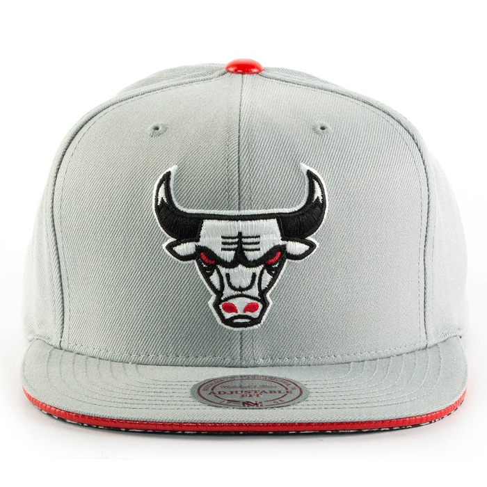 Mitchell and Ness snapback Katrina 3 Pop Color Chicago Bulls grey / red