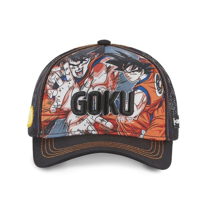 CapsLab casquette trucker casquette trucker Dragon Ball Z Goku multicolor
