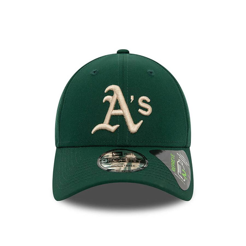 New Era czapka z daszkiem 9FORTY Repreve® Strapback MLB Oakland Athletics green