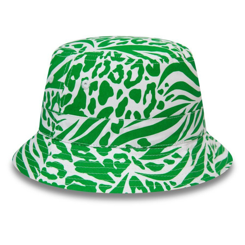 New Era bucket hat Patterned Reversible NE green 