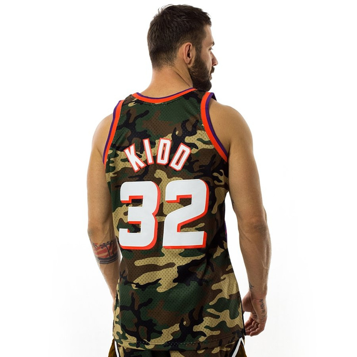 Koszulka koszykarska Mitchell and Ness swingman jersey Camo QS Phoenix Suns - Jason Kidd woodland camo