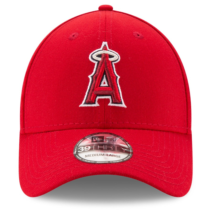 New Era flex hat 39THIRTHY MLB Team Classic Los Angeles Angels red