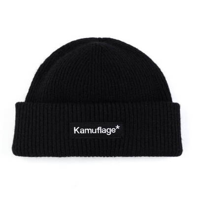 Kamuflage* czapka zimowa Comfy BoxLogo black