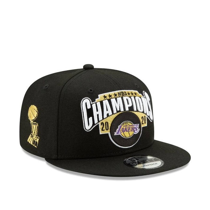 New Era snapbacK 9FIFTY 2020 NBA Finals Champions Locker Room Los Angeles Lakers black