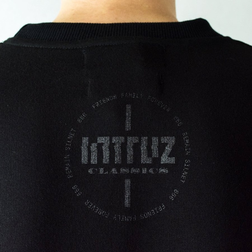 Intruz sweatshirt crewneck Family black