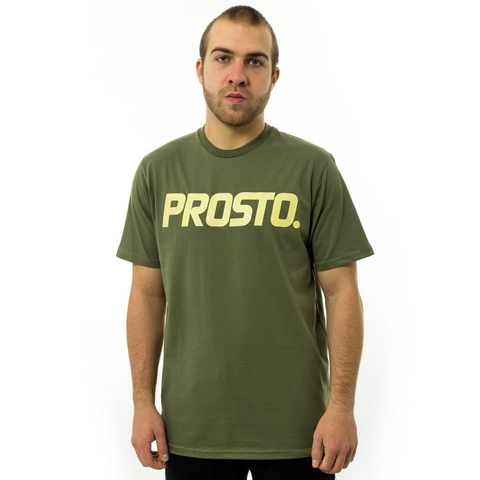 Prosto Klasyk t-shirt Classic FW19 olive / yellow