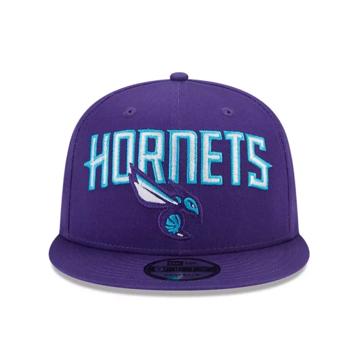 New Era snapback 9FIFTY NBA Patch Charlotte Hornets dark purple