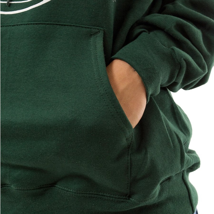 Thrasher sweatshirt hoody WMNS Doubles forest green