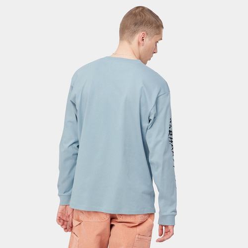 Carhartt WIP longsleeve Static Magic fosted blue