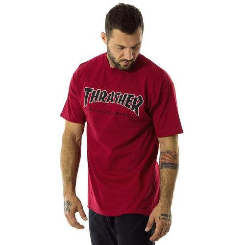 Koszulka męska Thrasher x Independent t-shirt TTG red