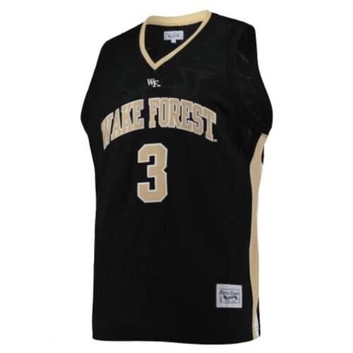 Retro Brand koszulka koszykarska NCAA Jersey Wake Forest Demon Deacons Chris Paul black