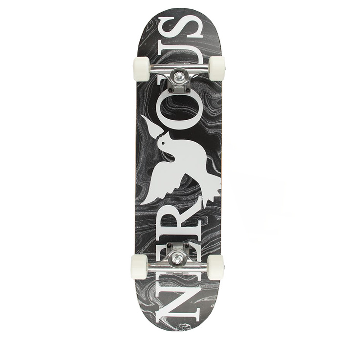 Nervous skateboard Acid black 8.0"