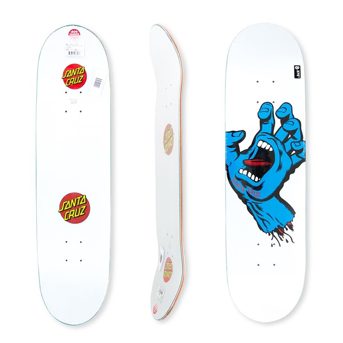Deck Santa Cruz Screaming Hand Taper 8,37" / 8,5"