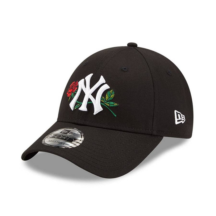 New Era strapback 9FORTY Rose MLB New York Yankees black 