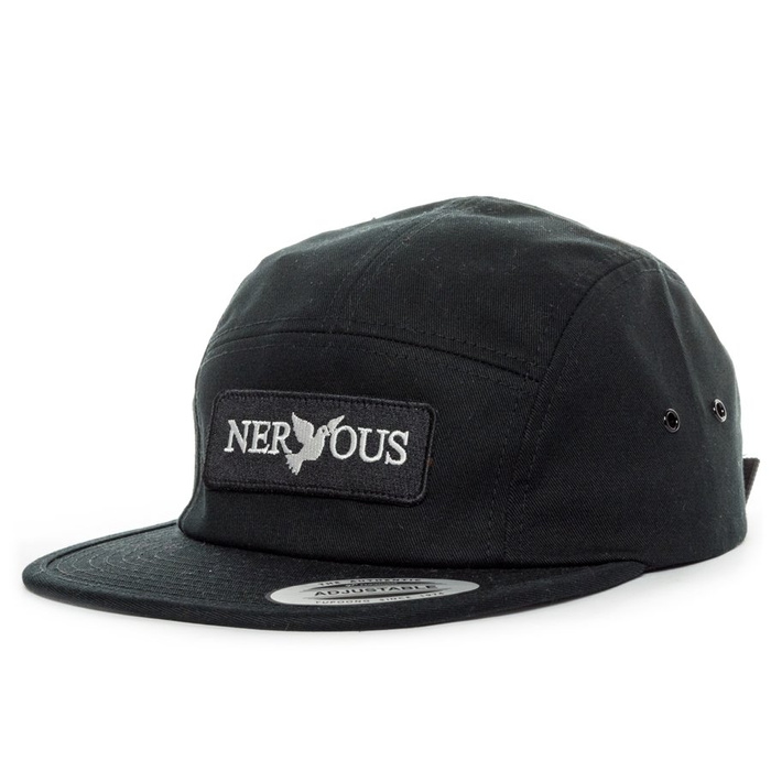 Czapka z daszkiem Nervous 5 Panel Classic black