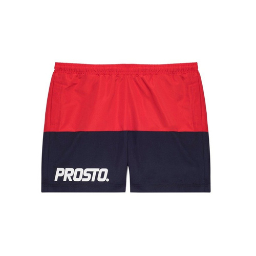 Krótkie spodnie męskie Prosto Klasyk shorts Vide navy red