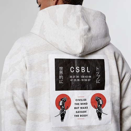 Cayler and Sons CSBL Edo Half-Zip Hoody creme