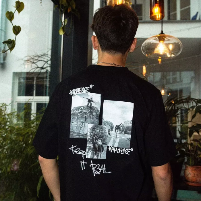 Kamuflage* t-shirt Keep It Real black