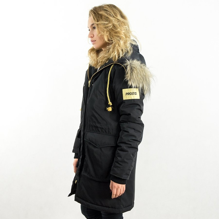 Kurtka Prosto jacket WMNS Parka Fur black