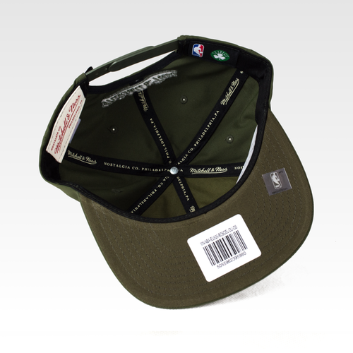 Mitchell and Ness snapback Boston Celtics Milo olive