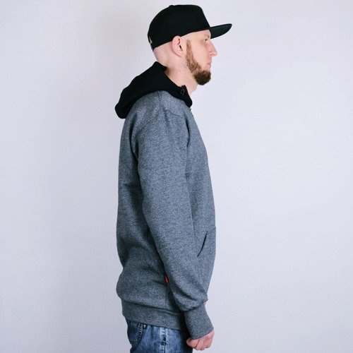 Unleashed bluza Melange Hoody grey