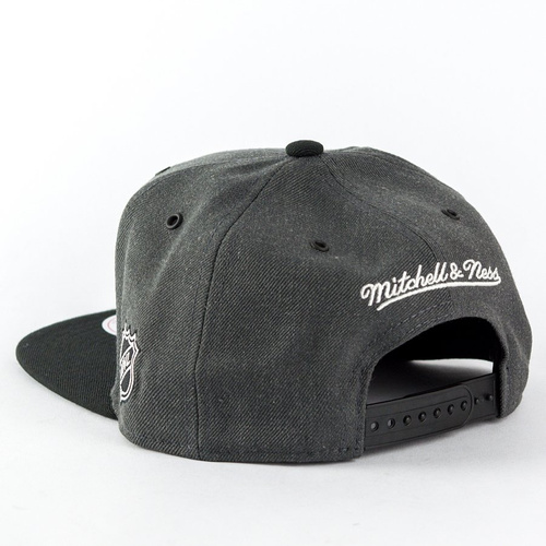Czapka z daszkiem Mitchell and Ness snapback G3 Logo Boston Bruins charcoal / black 