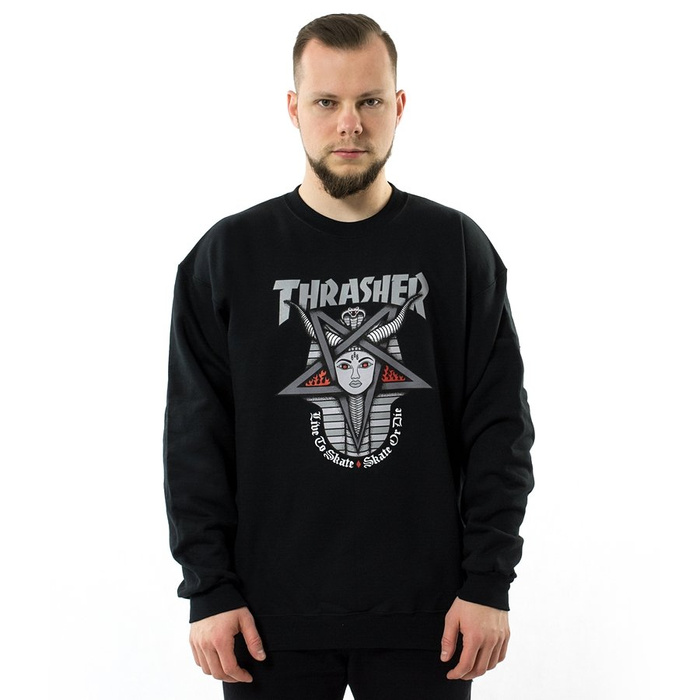 Bluza męska Thrasher crewneck Goddess black