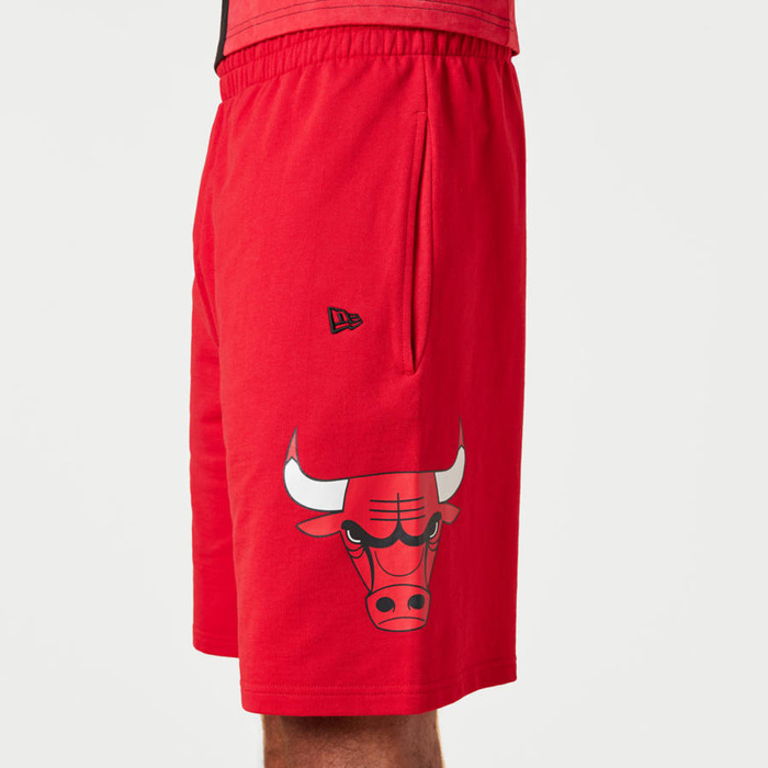New Era sweatshorts NBA Washed Logo Chicago Bulls red