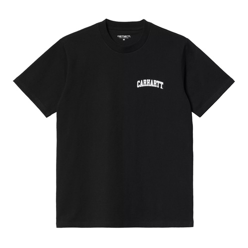 Carhartt WIP t-shirt University Script black / white