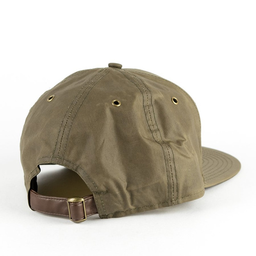 MAT Wear x New Era strapback MAT Script olive / white