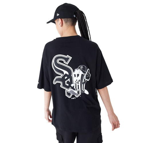 New Era koszulka damska MLB Chicago White Sox Food Graphic black
