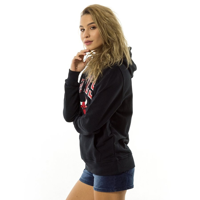 New Era sweatshirt hoody WMNS NBA Top 6 Chicago Bulls black